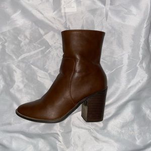 CityClassified Brown Boot Heels